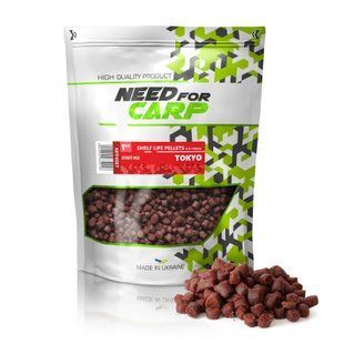 Shelf Life Pellets 1kg START MIX 4,5+6mm - Tokyo NFP456T фото