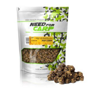 Shelf Life Pellets 1kg Classic MIX 8+10mm - Pop Corn NFP810PC фото