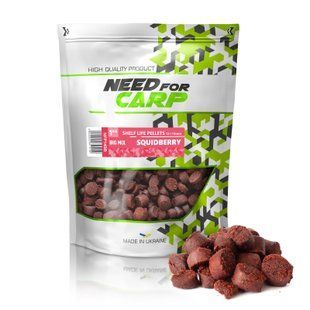 Shelf Life Pellets 1kg Big MIX 12+14mm - SquidBerry NFP14SB фото