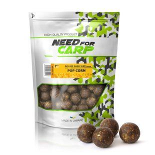 Boilies Shelf Life 1kg - Pop Corn NFBSLPC фото